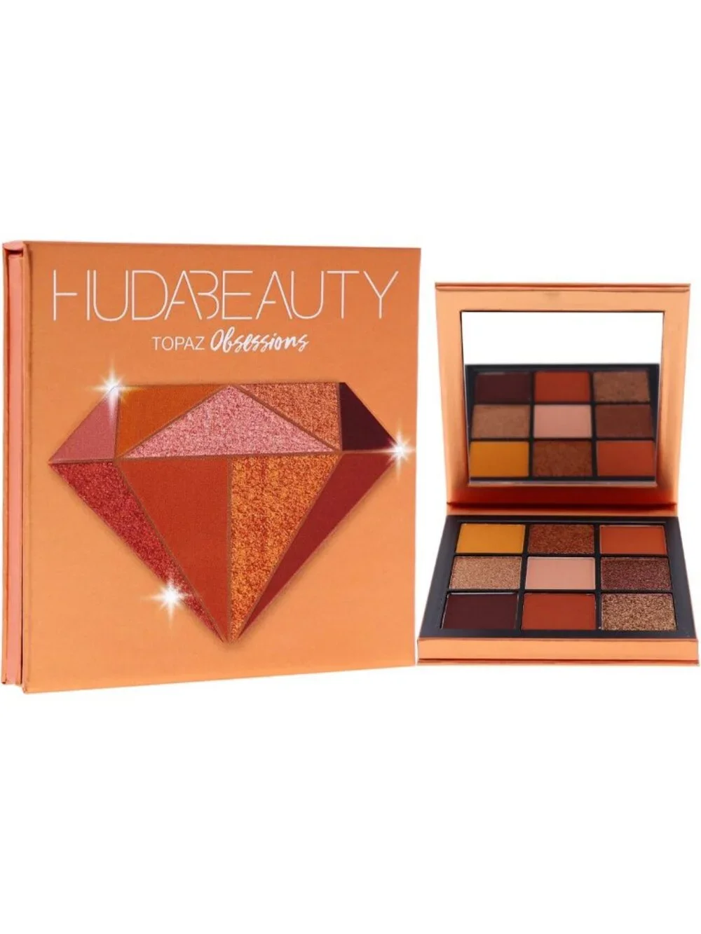 Topaz Eyeshadow Palette - Vibrant Pigments, Blendable Powder for Stunning Looks